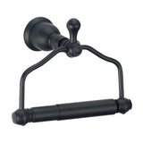 Gerber Plumbing - Opulence Paper Holder Satin Black - Satin Black