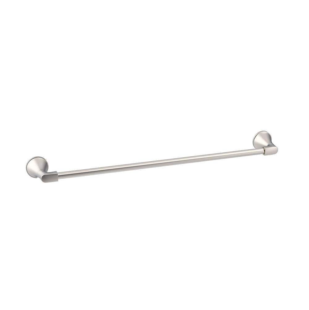Gerber Plumbing - Windley 24'' Towel Bar Brushed Nickel - Brushed Nickel