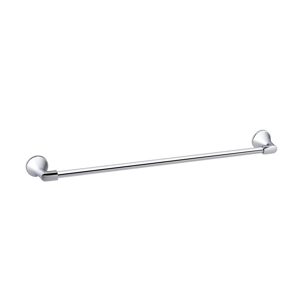 Gerber Plumbing - Windley 24'' Towel Bar Chrome - Chrome