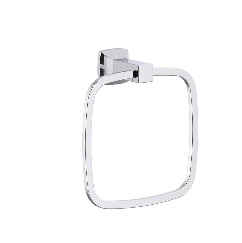 Gerber Plumbing - Fairbanks Towel Ring Chrome - Chrome