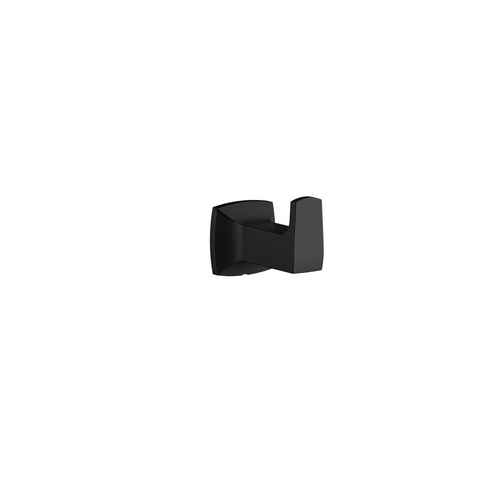 Gerber Plumbing - Fairbanks Robe Hook Satin Black - Satin Black