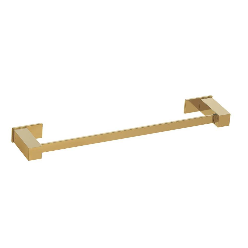 Gerber Plumbing - Sirius 18'' Towel Bar Brushed Bronze - Brushed Bronze