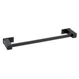 Gerber Plumbing - Sirius 18'' Towel Bar Satin Black - Satin Black