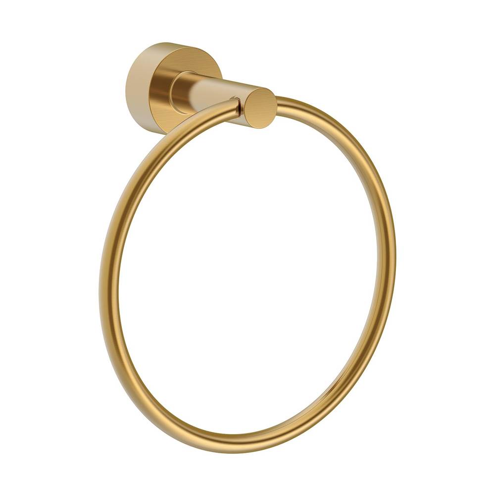 Gerber Plumbing - Parma Towel Ring Round Brushed Bronze - Brushed Bronze