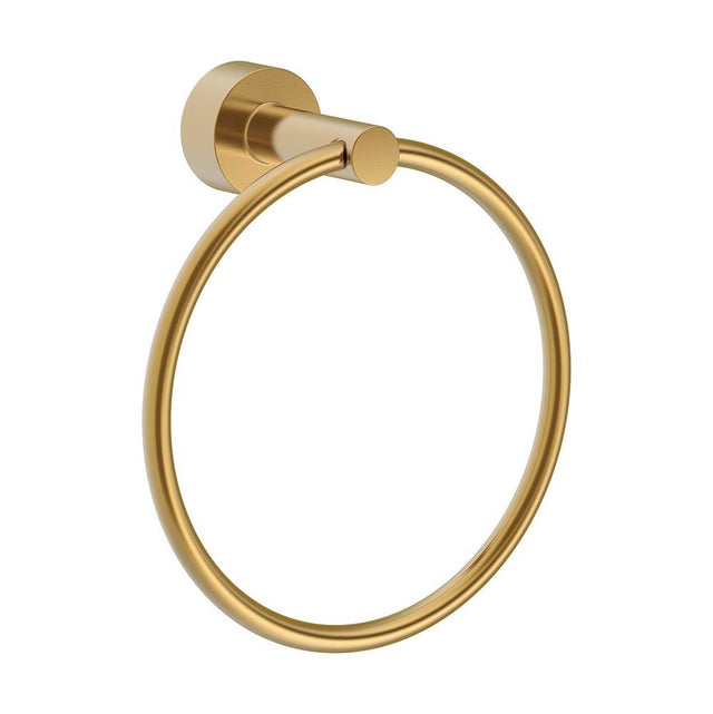 Gerber Plumbing - Parma Towel Ring Round Brushed Bronze - Brushed Bronze