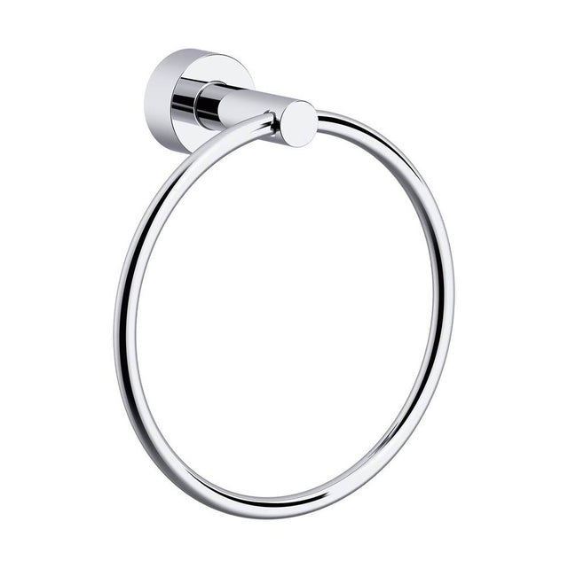 Gerber Plumbing - Parma Towel Ring Round Chrome - Chrome