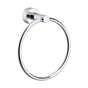 Gerber Plumbing - Parma Towel Ring Round Chrome - Chrome