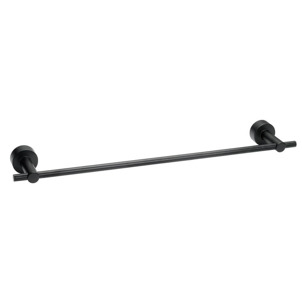 Gerber Plumbing - Parma 18'' Towel Bar Satin Black - Satin Black