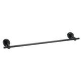 Gerber Plumbing - Parma 18'' Towel Bar Satin Black - Satin Black