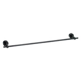 Gerber Plumbing - Parma 24'' Towel Bar Satin Black - Satin Black