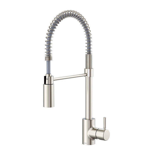 Gerber Plumbing - The Foodie 1H Pre-Rinse Kitchen Faucet 1.75gpm Stainless Steel - Stainless Steel
