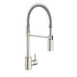 The Foodie 1H Pre-Rinse Kitchen Faucet 1.75gpm Stainless Steel