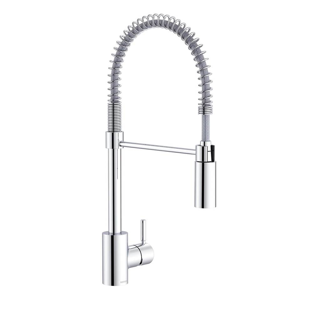 The Foodie 1H Pre-Rinse Kitchen Faucet 1.75gpm Chrome