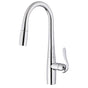 Gerber Plumbing - Selene 1H Pull-Down Kitchen Faucet w/ Snapback 1.75gpm Chrome - Chrome