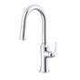 Gerber Plumbing - Draper 1H Kitchen Pull-Down Kitchen Faucet w/ Snapback 1.75gpm Chrome - Chrome