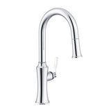 Draper 1H Kitchen Pull-Down Kitchen Faucet w/ Snapback 1.75gpm Chrome