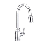Opulence 1H Pull-Down Kitchen Faucet w/ Snapback 1.75gpm Chrome
