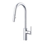 Gerber Plumbing - Parma Cafe Pull-Down Kitchen Faucet w/ SnapBack Retraction 1.75gpm Chrome - Chrome