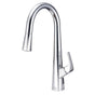 Gerber Plumbing - Vaughn 1H Pull-Down Kitchen Faucet w/ Snapback 1.75gpm Chrome - Chrome