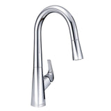 Vaughn 1H Pull-Down Kitchen Faucet w/ Snapback 1.75gpm Chrome