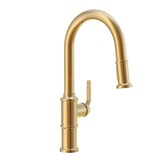 Kinzie 1H Pull-Down Kitchen Faucet w/ Snapback Retraction 1.75gpm Chrome