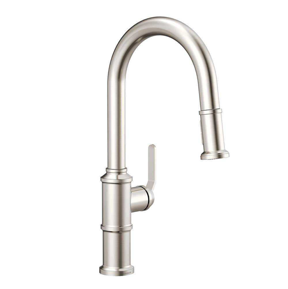 Kinzie 1H Pull-Down Kitchen Faucet w/ Snapback Retraction 1.75gpm Chrome