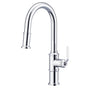 Gerber Plumbing - Kinzie 1H Pull-Down Kitchen Faucet w/ Snapback Retraction 1.75gpm Chrome - Chrome