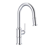 Kinzie 1H Pull-Down Kitchen Faucet w/ Snapback Retraction 1.75gpm Chrome