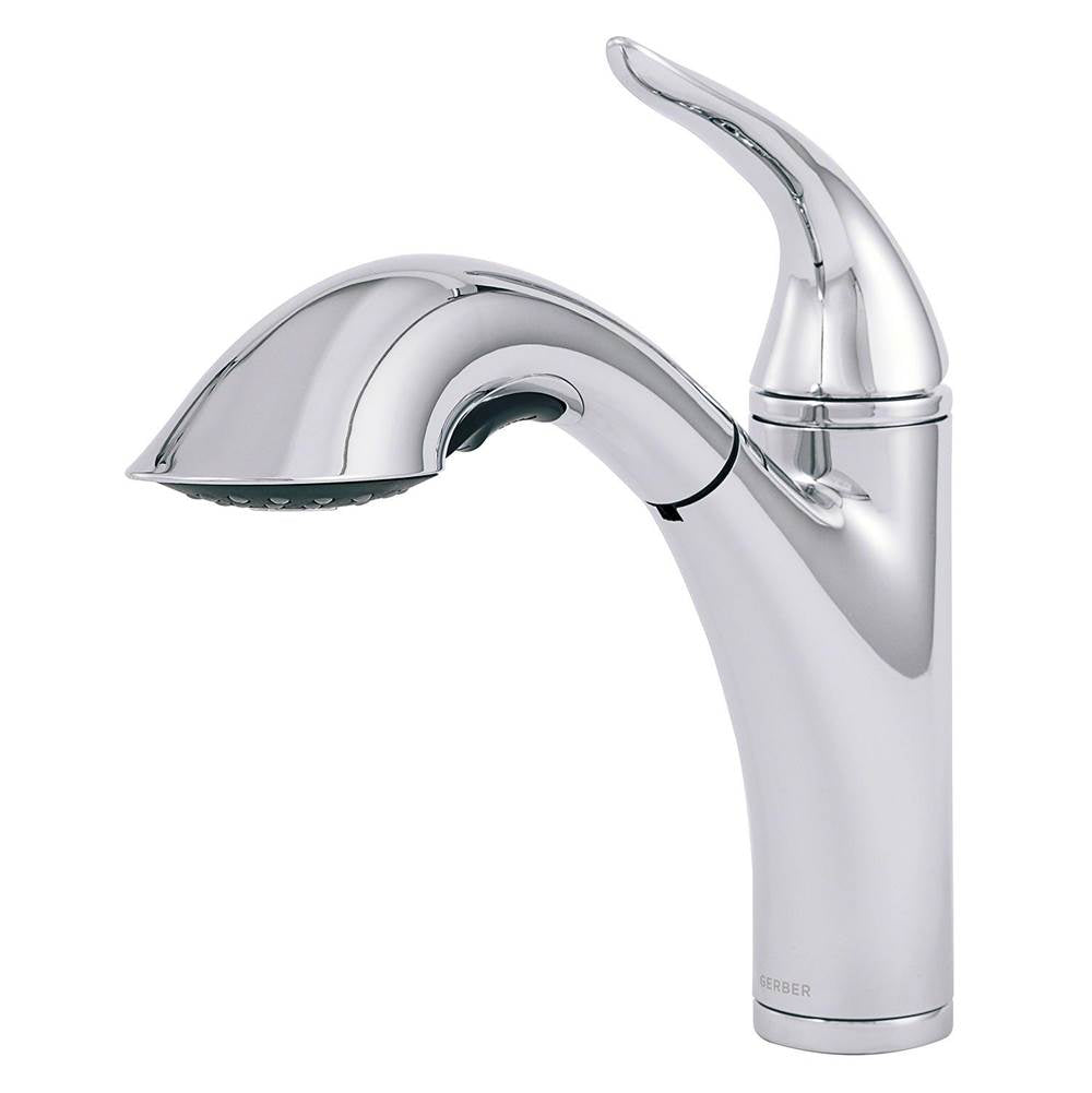Gerber Plumbing - Antioch 1H Pull-Out Kitchen Faucet 1.75gpm Chrome - Chrome
