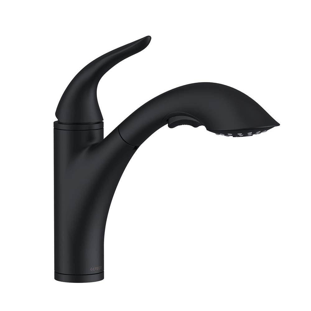 Antioch 1H Pull-Out Kitchen Faucet 1.75gpm Satin Black