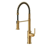 Gerber Plumbing - Kinzie 1H Pre-Rinse Kitchen Faucet 1.75gpm Brushed Bronze - Brushed Bronze
