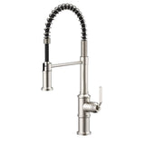Gerber Plumbing - Kinzie 1H Pre-Rinse Kitchen Faucet 1.75gpm Stainless Steel - Stainless Steel