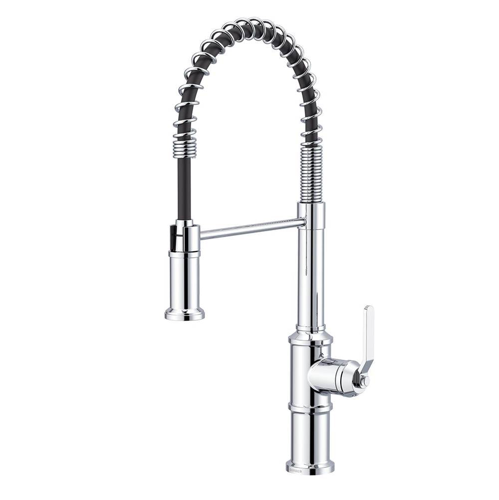 Gerber Plumbing - Kinzie 1H Pre-Rinse Kitchen Faucet 1.75gpm Chrome - Chrome