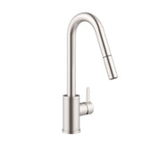 Amalfi 1H Pull-Down Kitchen Faucet w/SnapBack Retraction 1.75gpm Chrome