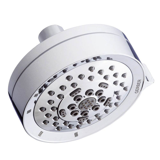 Gerber Plumbing - Parma 4 1/2'' 5 Function Showerhead 1.5gpm Chrome - Chrome