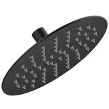 Gerber Plumbing - Drench Round 8'' 1 Function Rain Showerhead 1.75gpm Satin Black - Satin Black