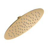 Gerber Plumbing - Drench Round 10'' 1 Function Rain Showerhead 1.75gpm Brushed Bronze - Brushed Bronze