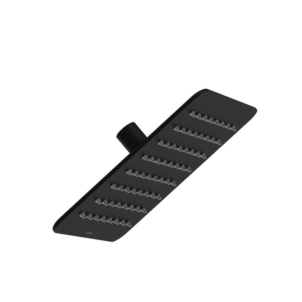 Gerber Plumbing - Drench Square 8'' 1 Function Rain Showerhead 1.75gpm Satin Black - Satin Black