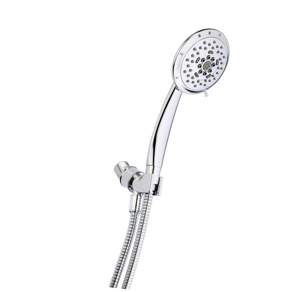 Gerber Plumbing - Florin Showerarm Mount Handshower Kit w/ 5 Function Handshower 2.0gpm Chrome - Chrome
