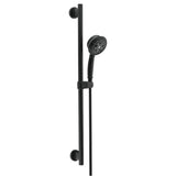Gerber Plumbing - Versa 30'' Slide Bar Assembly w/ 5 Function Surge Handshower 2.0gpm Satin Black - Satin Black
