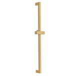 Gerber Plumbing - Square Versa 30'' Slide Bar Brushed Bronze - Brushed Bronze