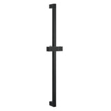 Gerber Plumbing - Square Versa 30'' Slide Bar Satin Black - Satin Black