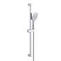 Gerber Plumbing - Versa Square 30'' Slide Bar Assembly W/ 3 Function Handshower 1.75gpm Chrome - Chrome