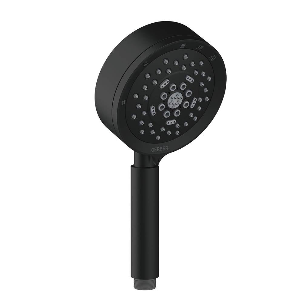 Gerber Plumbing - Parma 5 Function Handshower 1.5gpm Satin Black - Satin Black