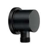 Gerber Plumbing - Round Supply Elbow Satin Black - Satin Black