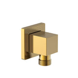 Gerber Plumbing - Square Supply Elbow Brushed Bronze - Brushed Bronze