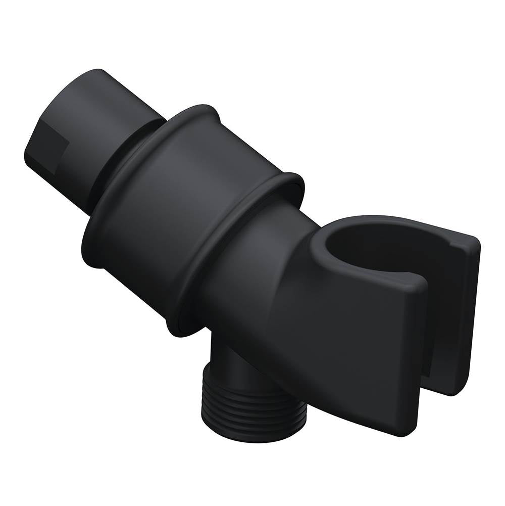 Gerber Plumbing - Showerarm Mount w/ Brass Ball Joint Satin Black - Satin Black
