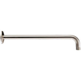 Gerber Plumbing - 15'' Right Angle Showerarm w/ Escutcheon Brushed Nickel - Brushed Nickel
