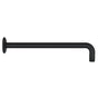 Gerber Plumbing - 15'' Right Angle Showerarm w/ Escutcheon Satin Black - Satin Black