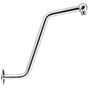 Gerber Plumbing - 13'' S Shaped Showerarm w/ Escutcheon Chrome - Chrome
